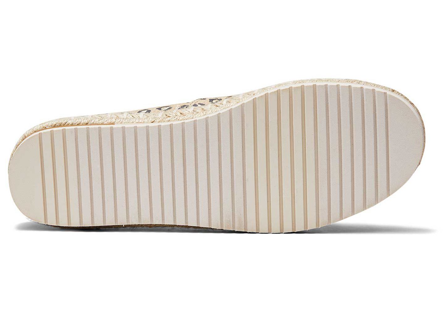 Toms Espadryle Damskie Beżowe - Alpargata Platform - 80VMCXHZJ